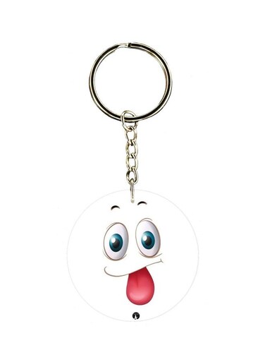 Cartoon Printed Keychain