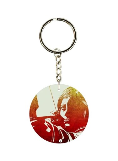 Double Sided The Last Of Us Printed Keychain