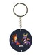 Crash And Spyro Double Side Printed Keychain