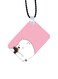 We Bare Bear Printed Wooden Car Mirror Pendant