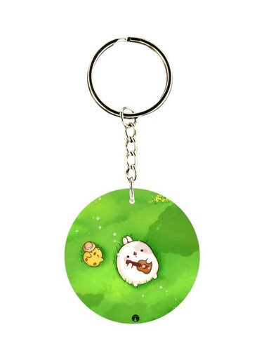 Cartoon Printed Keychain