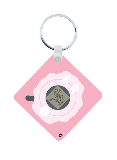 Digimon Anime Wooden Keychain