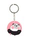 Panda Printed Keychain