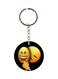 Emoticon Printed Keychain