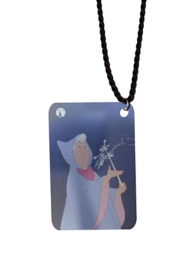 Disney Cartoon Printed Car Mirror Pendant