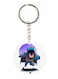 Double Sided Batman Printed Keychain
