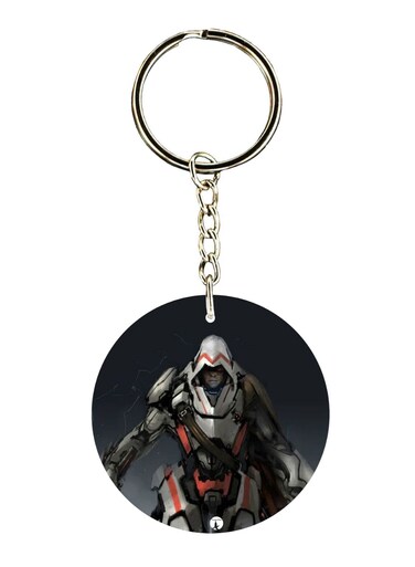 Double Sided Assassin's Creed Printed Keychain
