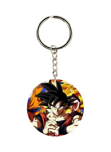 Anime Printed Double-Sided Keychain