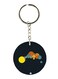 Planets Printed Keychain