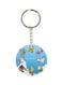 Anime Digimon Printed Keychain