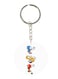 Keychain Of The Video Game Sonic ( 2 Sides)