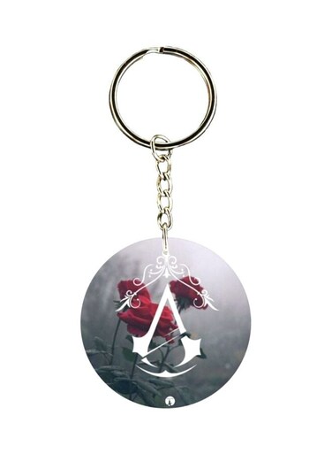 Assassin's Creed Printed Plastic Keychain