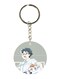 Anime Digimon Printed Keychain
