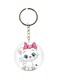 Cat Printed Keychain