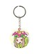 Anime Digimon Double Side Printed Keychain
