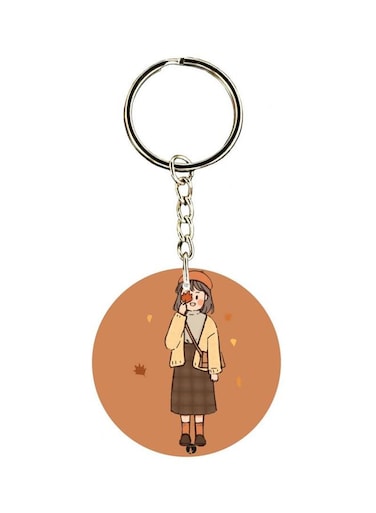 Double Side Printed Keychain