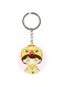 Cartoon Themed Single Sided Keychain