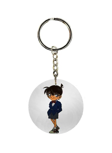 Anime Detective Conan Printed Plastic Key Chain