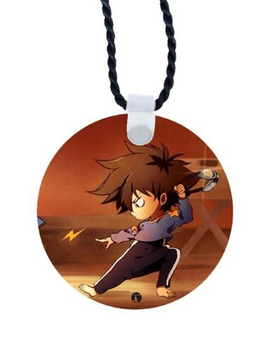 Printed Car Mirror Pendant