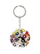 Cartoon Printed Single Sided Keychain