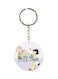 Cartoon Themed Dual Sided Keychain