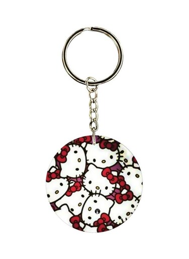 Cartoon Themed Dual Sided Keychain