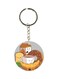 Double Sided Cartoon Printed Keychain
