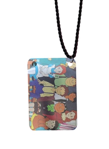 Tom Sawyer Printed Car Mirror Pendant