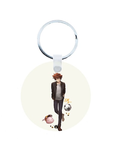 Digimon Anime Wooden Keychain