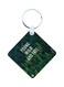 English Phrases Wooden Keychain