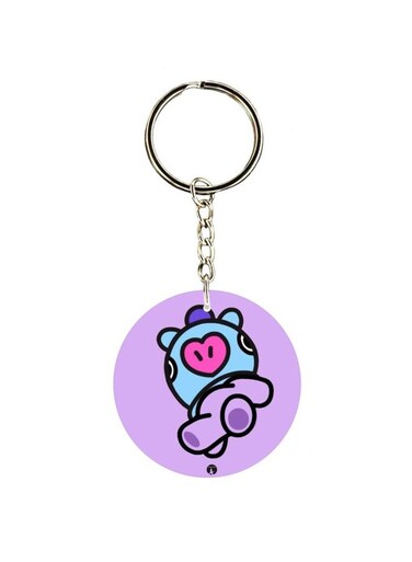 Cartoon Themed Single Sided Key Chain