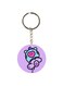 Cartoon Themed Single Sided Key Chain