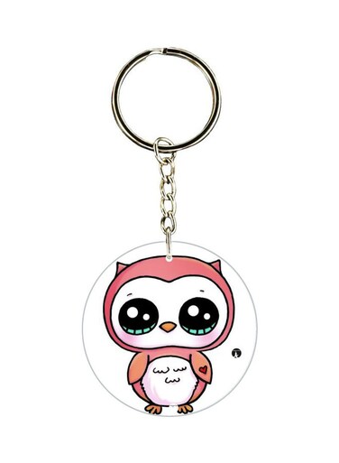 Cartoon Printed Keychain