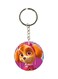 Dog Printed Dual Sided Keychain