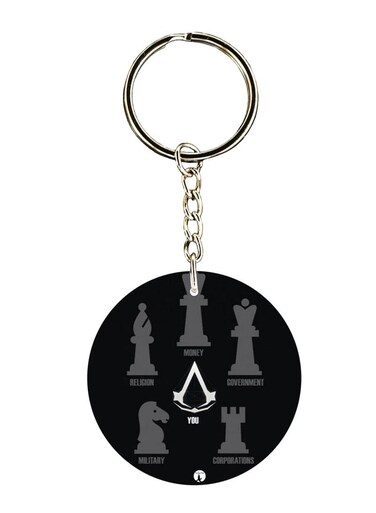 Assassins Creed Printed Keychain