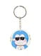 Double Sided Doraemon Printed Keychain