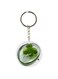 Leaf Printed Single Sided Keychain