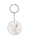 Cartoon Themed Single Sided Keychain