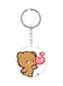 Bear Printed Keychain