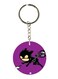 Cat Woman Printed Keychain