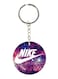 Double Sided Nike Printed Keychain
