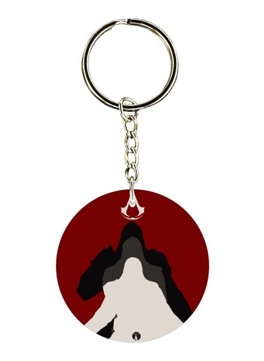 Assasins Creed Double Side Printed Keychain