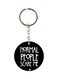 English Phrases Printed Keychain