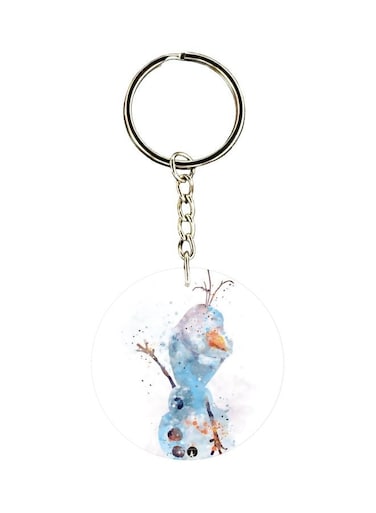 Olaf Themed Keychain