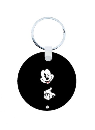 The Mickey Mouse Wooden Keychain