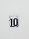 Lionel Messi #10 &ndash; Football Fan Club Supporters logo for Mobile, Laptop, Backpacks,Accessories Fans Stickers Display for I pad, Backpacks, and Collectors Walls, Doors, Cars, Trucks, Motorcycles Fridge