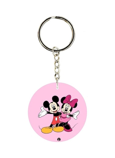 Minnie And Mickey Mouse Theme Key Chain