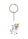 Cartoon Unicorn Printed Keychain