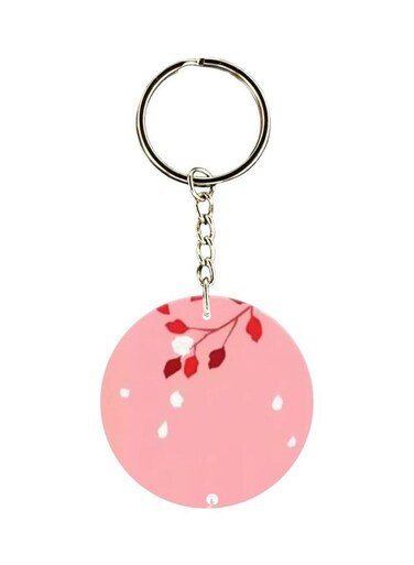 Leaves Printed Keychain