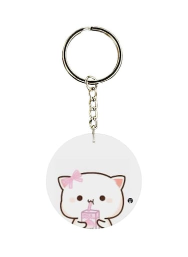 Cartoon Printed Keychain